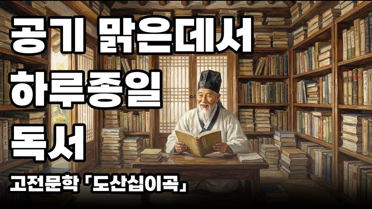 친구들 중에 이런 휴가 좋아하는 친구 꼭 하나씩은 있다 (고등학교 고전문학 「도산십이곡」)